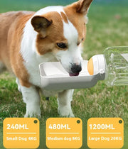 2-in-1 Portable Pet Water and Food Bottle - VMX PETS - VMX PETS