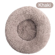 Soft Winter Warm Long Plush Donut Pet Bed - VMX PETS - VMX PETS
