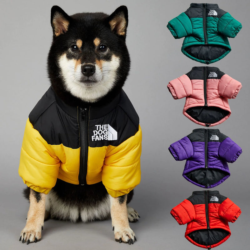 Fashion Warm Raincoat Dog Pet Padded Jacket - VMX PETS - VMX PETS