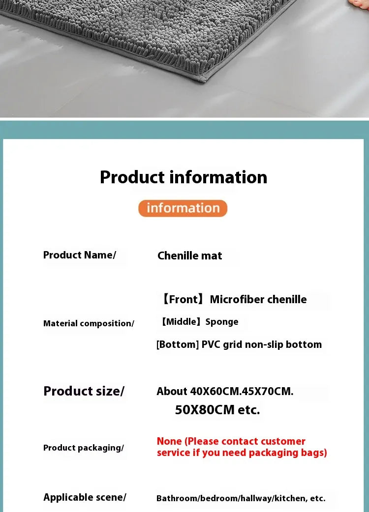 Pet Non-slip Mat Bathroom Bathroom Mats Carpet - VMX PETS - VMX PETS