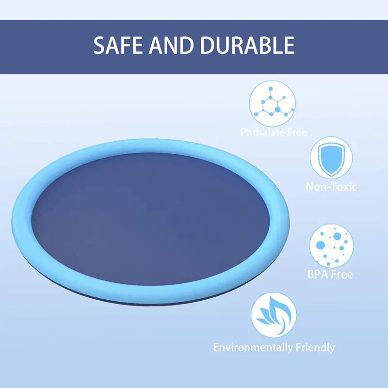 Summer Splash Pet Sprinkler Pad: Inflatable Cooling Mat - VMX PETS - VMX PETS