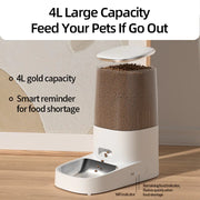 4L Automatic Pet Feeder Cat Food Dispenser - VMX PETS - VMX PETS