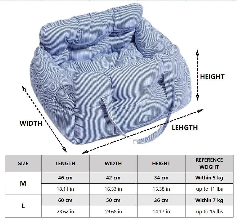 Car Kennel Pet Co-driving Seat Multi-purpose Outing - VMX PETS - VMX PETS
