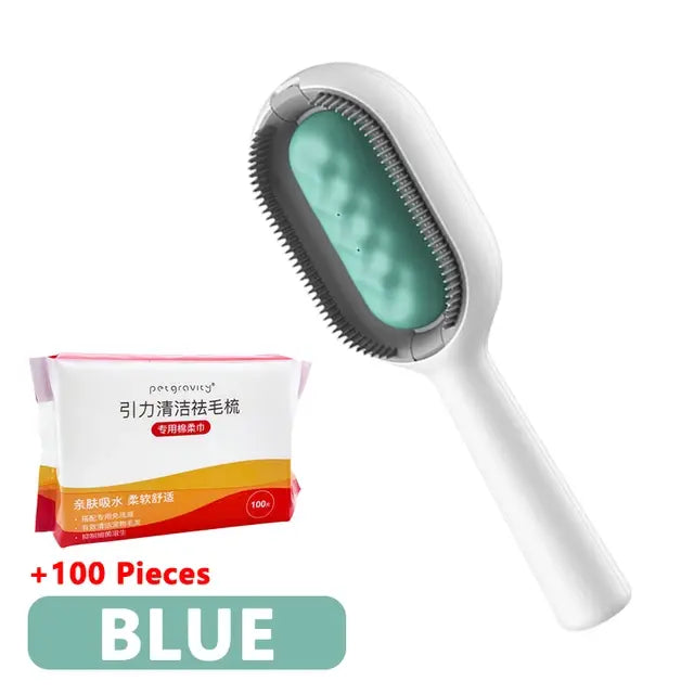 3-in-1 Long Hair Remover Brush For Cats and Dogs - VMX PETS - VMX PETS