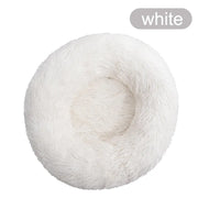 Soft Winter Warm Long Plush Donut Pet Bed - VMX PETS - VMX PETS
