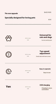 USB Rechargeable Pet Nail Trimmer - VMX PETS - VMX PETS