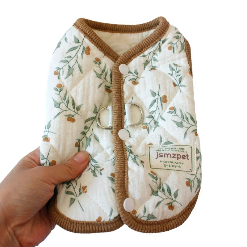 Velvet Rabbit Print Pet Coat - VMX PETS