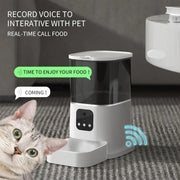 Smart Automatic Pet Feeder – WiFi & Voice Control - VMX PETS - VMX PETS