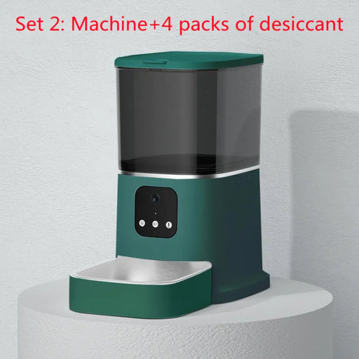 Smart Automatic Pet Feeder – WiFi & Voice Control - VMX PETS - VMX PETS