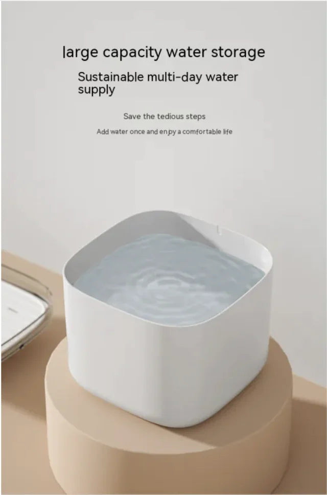 Pet Smart Water Dispenser 3L - Plug-in Cat Feeder with Anti-Dry Burn Protection - VMX PETS - VMX PETS