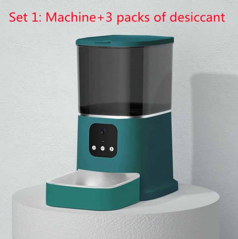 Smart Automatic Pet Feeder – WiFi & Voice Control - VMX PETS - VMX PETS