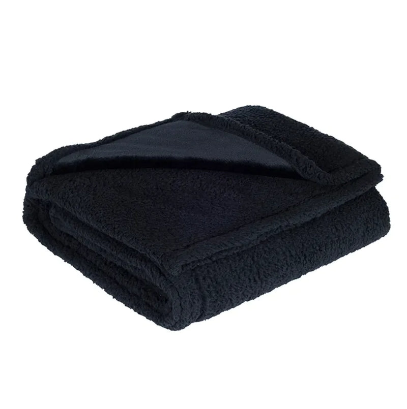 Double-Sided Waterproof Pet Blanket – Soft Flannel & Sherpa for Cats and Dogs - VMX PETS - VMX PETS