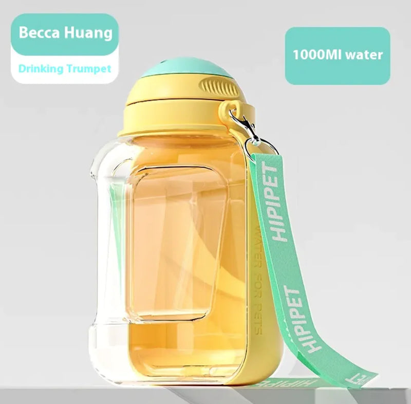 2-in-1 Portable Pet Water and Food Bottle - VMX PETS - VMX PETS