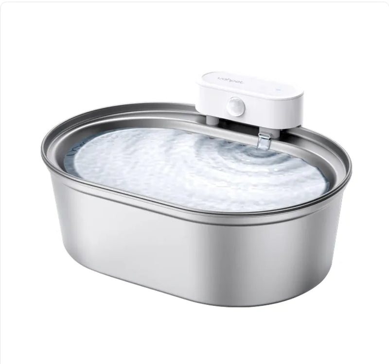 Uha Stainless Steel Automatic Pet Water Dispenser - VMX PETS - VMX PETS