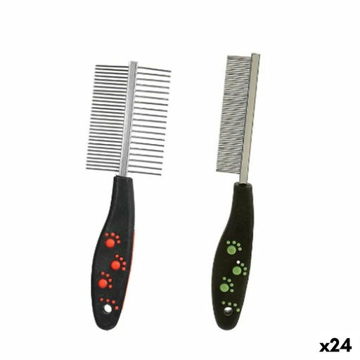 Hairstyle Polyester Steel 4 x 20,5 x 1,5 cm (24 Units) - VMX PETS