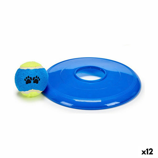 Set of Dog Toys Ball Frisbee Rubber polypropylene (12 Units) - VMX PETS