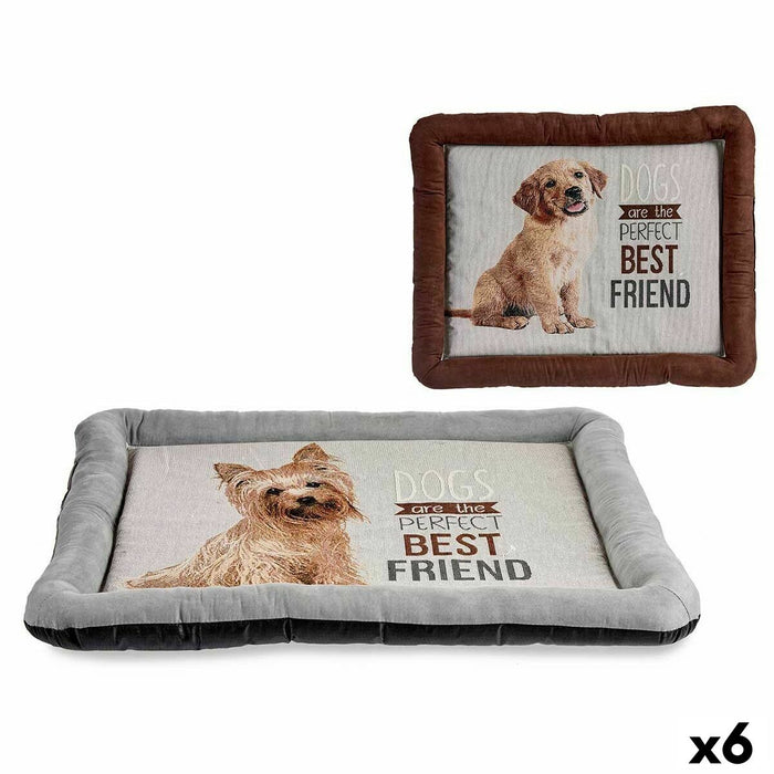 Pet bed Dog 60 x 6 x 74 cm (6 Units) - VMX PETS