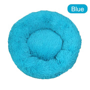 Soft Winter Warm Long Plush Donut Pet Bed - VMX PETS - VMX PETS