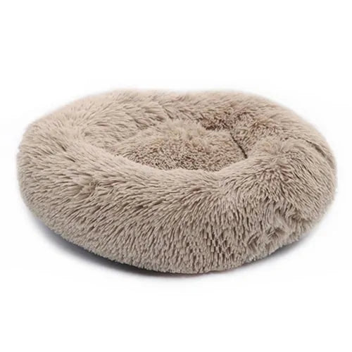 Cozy Round Pet Lounger Bed for Large Dogs and Cats - VMX PETS - VMX PETS