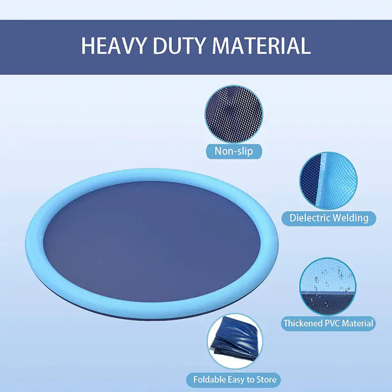 Summer Splash Pet Sprinkler Pad: Inflatable Cooling Mat - VMX PETS - VMX PETS