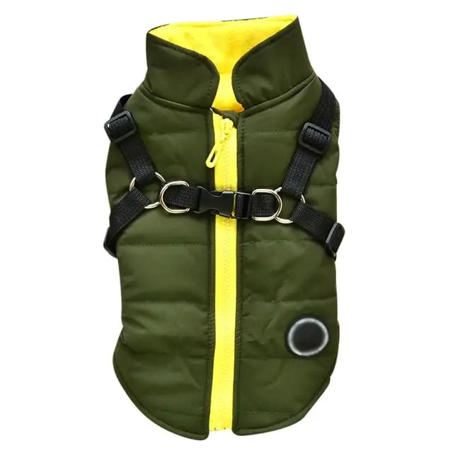 Waterproof Pet Coat with Harness - VMX PETS - VMX PETS