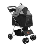 VEVOR Pet Stroller, A Four-wheeled Rotating Dog Stroller With A Brake, Has A Weight Capacity Of 35 Pounds - VMX PETS - VMX PETS