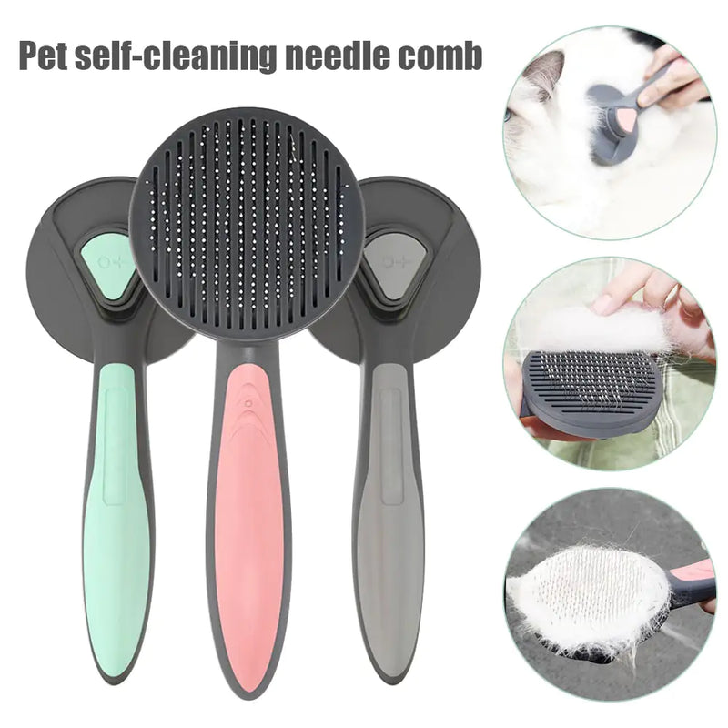 Self Cleaning Grooming Pet Brush - VMX PETS - VMX PETS