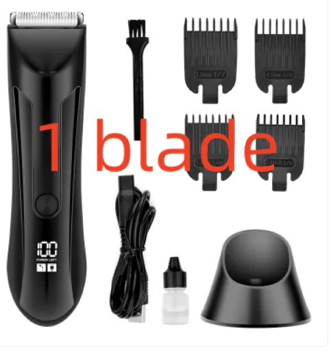 Trimmer Shaver Washed Shaver Leg Hair Body Hair Clipper LCD - VMX PETS - VMX PETS