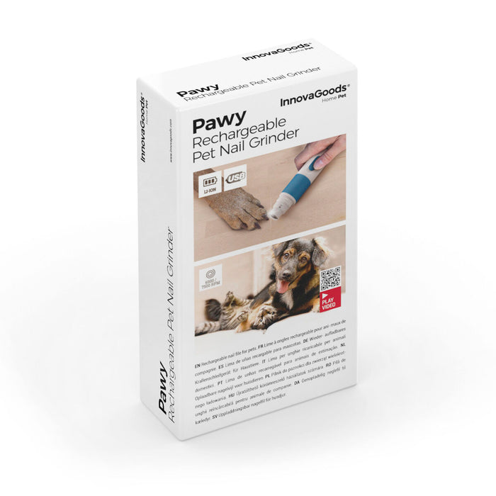 Rechargeable Pet Nail File Pawy InnovaGoods - VMX PETS