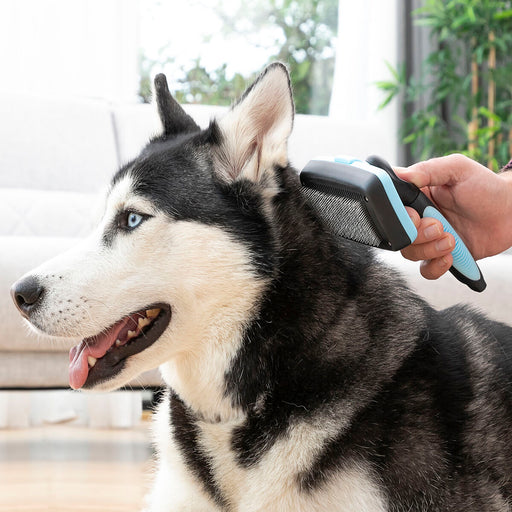 Cleaning Brush for Pets with Retractable Bristles Groombot InnovaGoods - VMX PETS