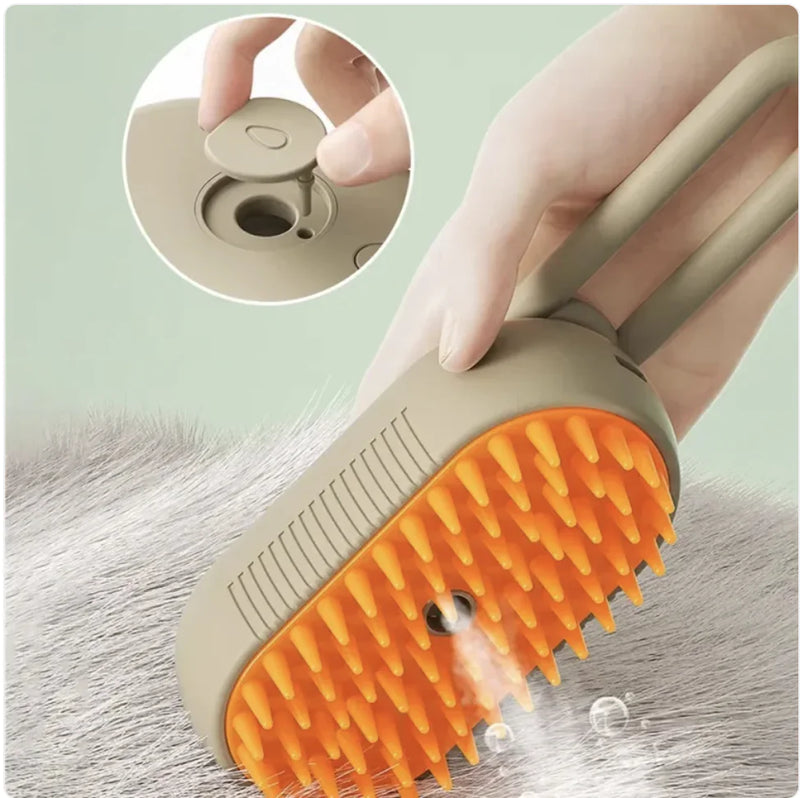 3-in-1 Steam Pet Brush - VMX PETS