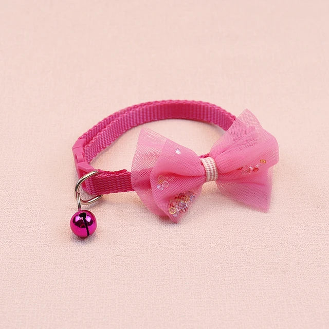 Plaid Print Pet Bow Tie Collar - VMX PETS - VMX PETS