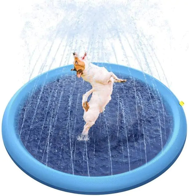 Summer Splash Pet Sprinkler Pad: Inflatable Cooling Mat - VMX PETS - VMX PETS