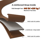 New Leather Airtag Dog Collar Pet Adjustable Collar - VMX PETS - VMX PETS