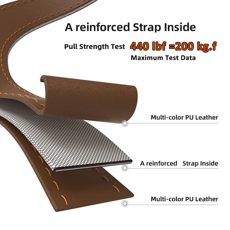 New Leather Airtag Dog Collar Pet Adjustable Collar - VMX PETS - VMX PETS