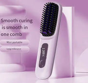 2-in-1 Wireless Hair Straightener Brush - VMX PETS - VMX PETS