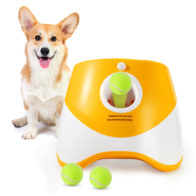 Automatic Throwing Machine Pet Outdoor Toy Ball Dog Tennis Launcher Dog Walking Tool - VMX PETS - VMX PETS