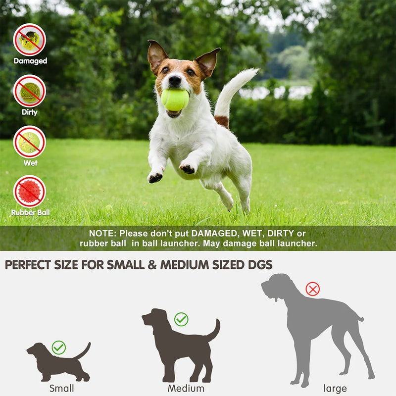 Automatic Throwing Machine Pet Outdoor Toy Ball Dog Tennis Launcher Dog Walking Tool - VMX PETS - VMX PETS