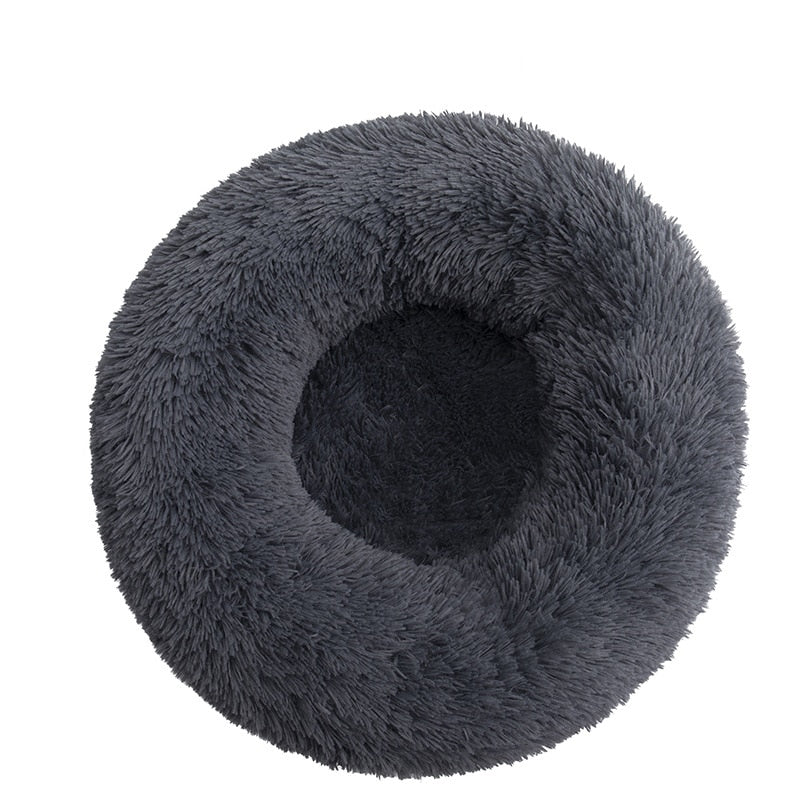 Cozy Round Pet Lounger Bed for Large Dogs and Cats - VMX PETS - VMX PETS