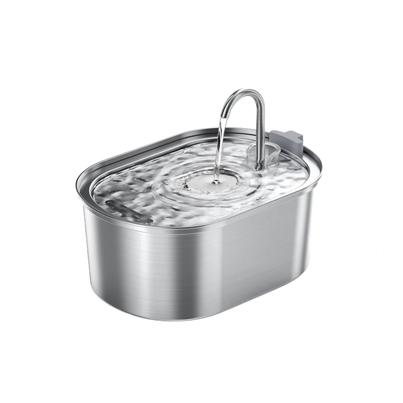 Stainless Steel Large-capacity Pet Fountain Water Dispenser - VMX PETS - VMX PETS