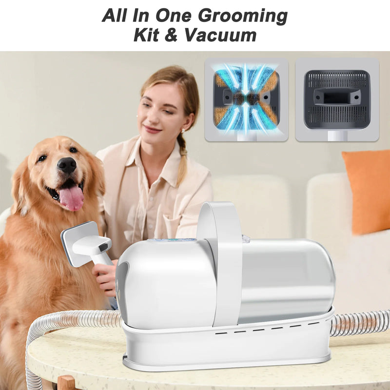 Vacuum Trimming 7-in-1 Multifunctional Pet Grooming Device - VMX PETS - VMX PETS