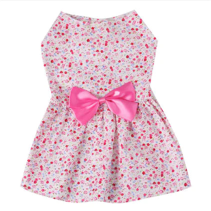 Chic Pet Floral Bow Skirt - VMX PETS