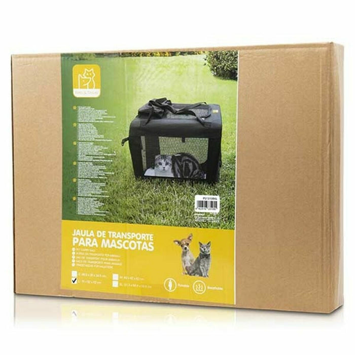 Black Pet Carrier For Small Animals - VMX PETS