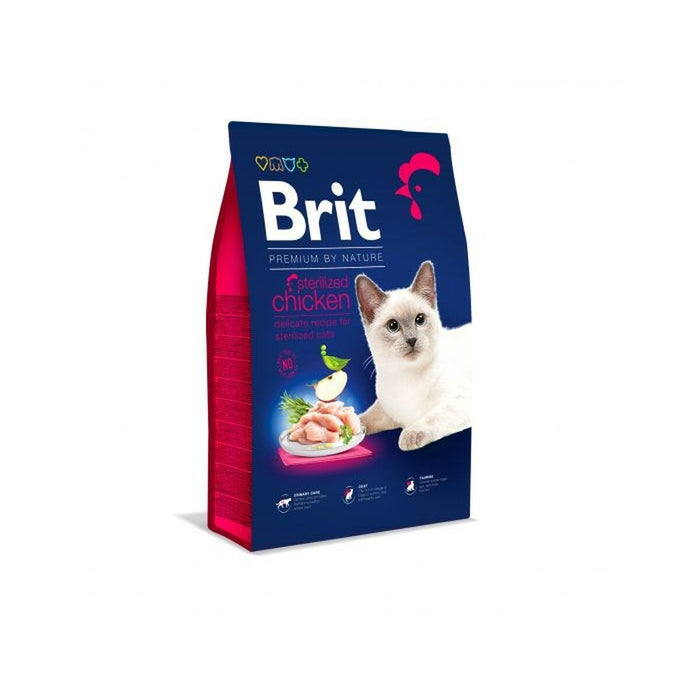 Brit Premium By Nature Dry Food For Cat - VMX PETS