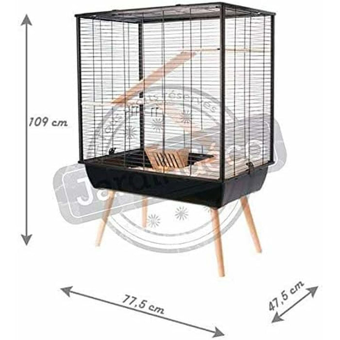 Cage Zolux 78 cm Metal/Plastic (1 Piece) - VMX PETS