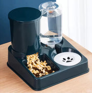 2-in-1 Automatic Pet Feeder & Water Dispenser – Dual Bowl for Food & Drinking - VMX PETS - VMX PETS