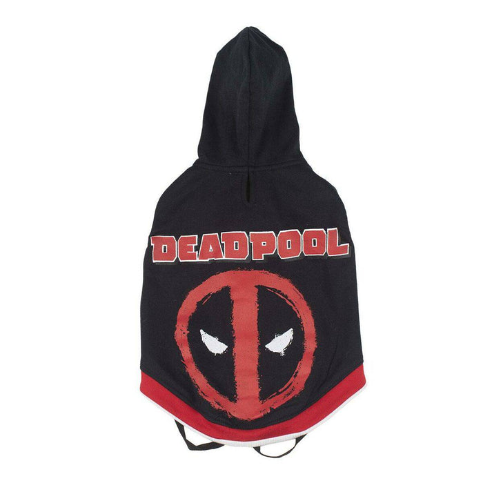 Deadpool Black - Red Dog Sweatshirt - VMX PETS