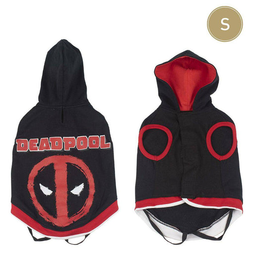 Deadpool Black - Red Dog Sweatshirt - VMX PETS