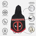 Deadpool Black - Red Dog Sweatshirt - VMX PETS