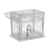 DKD Home Decor White Metal Cage For Birds - VMX PETS